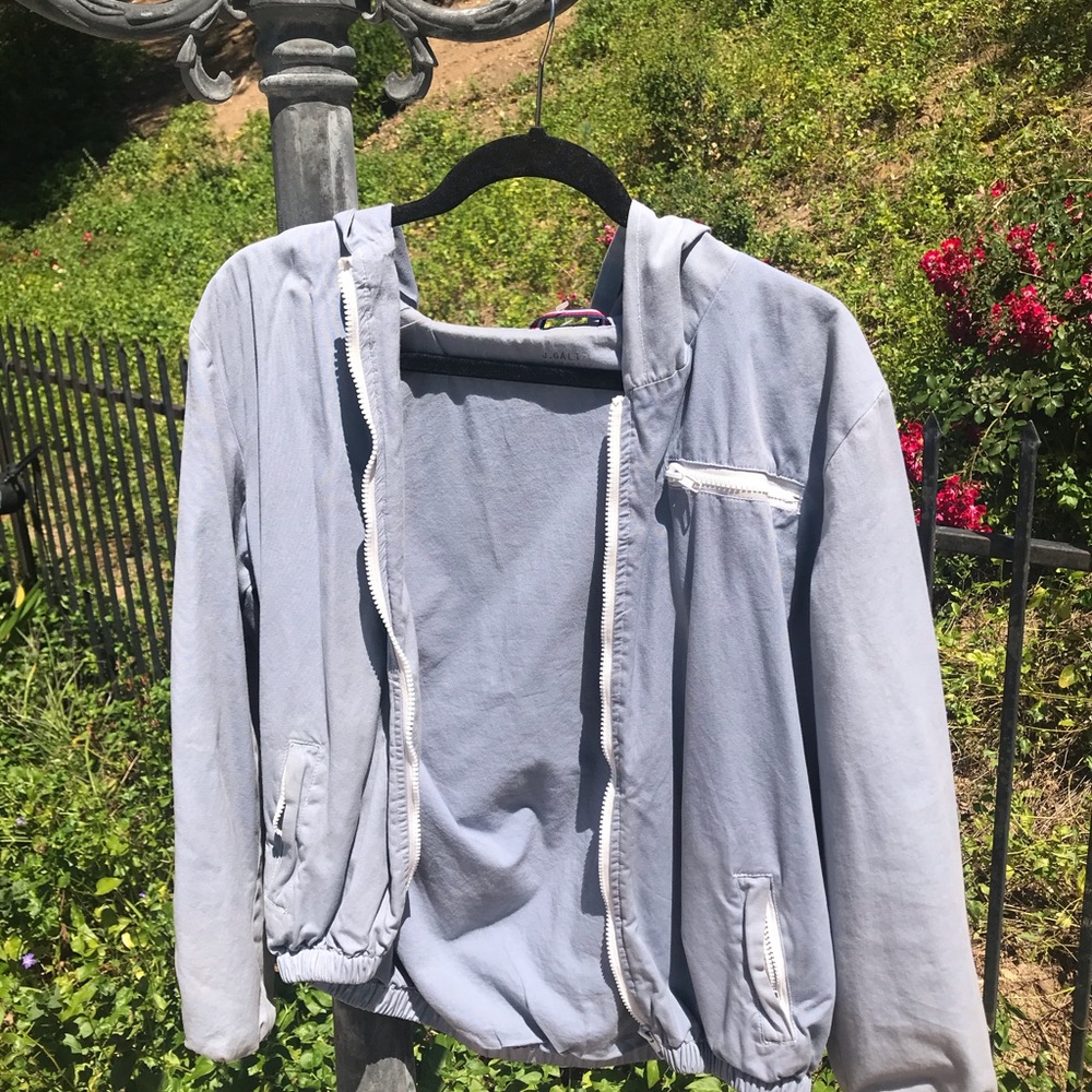 Brandy Melville Blue Windbreaker